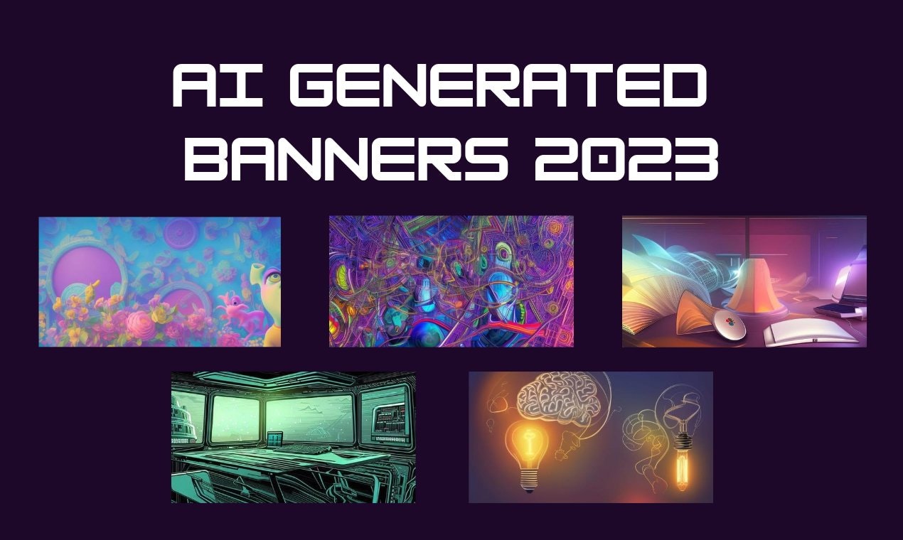 AI genereerde banners 2023 - Verbazingwekkende AI -kunstbanners voor 2023 media 1