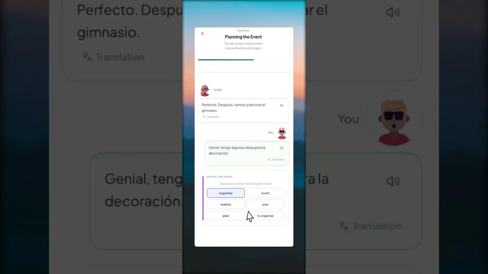 my500 — Spanish through Stories screenshot 1 (video preview)