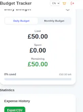 Budget Tracker gallery image