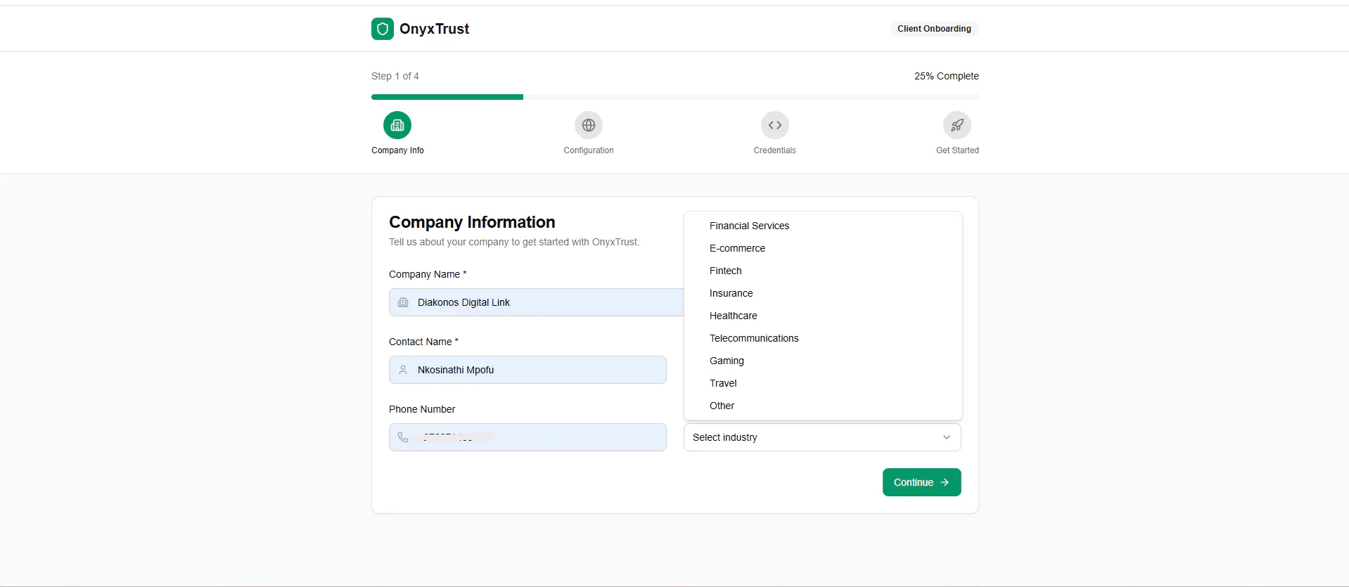 OnyxTrust Core gallery image