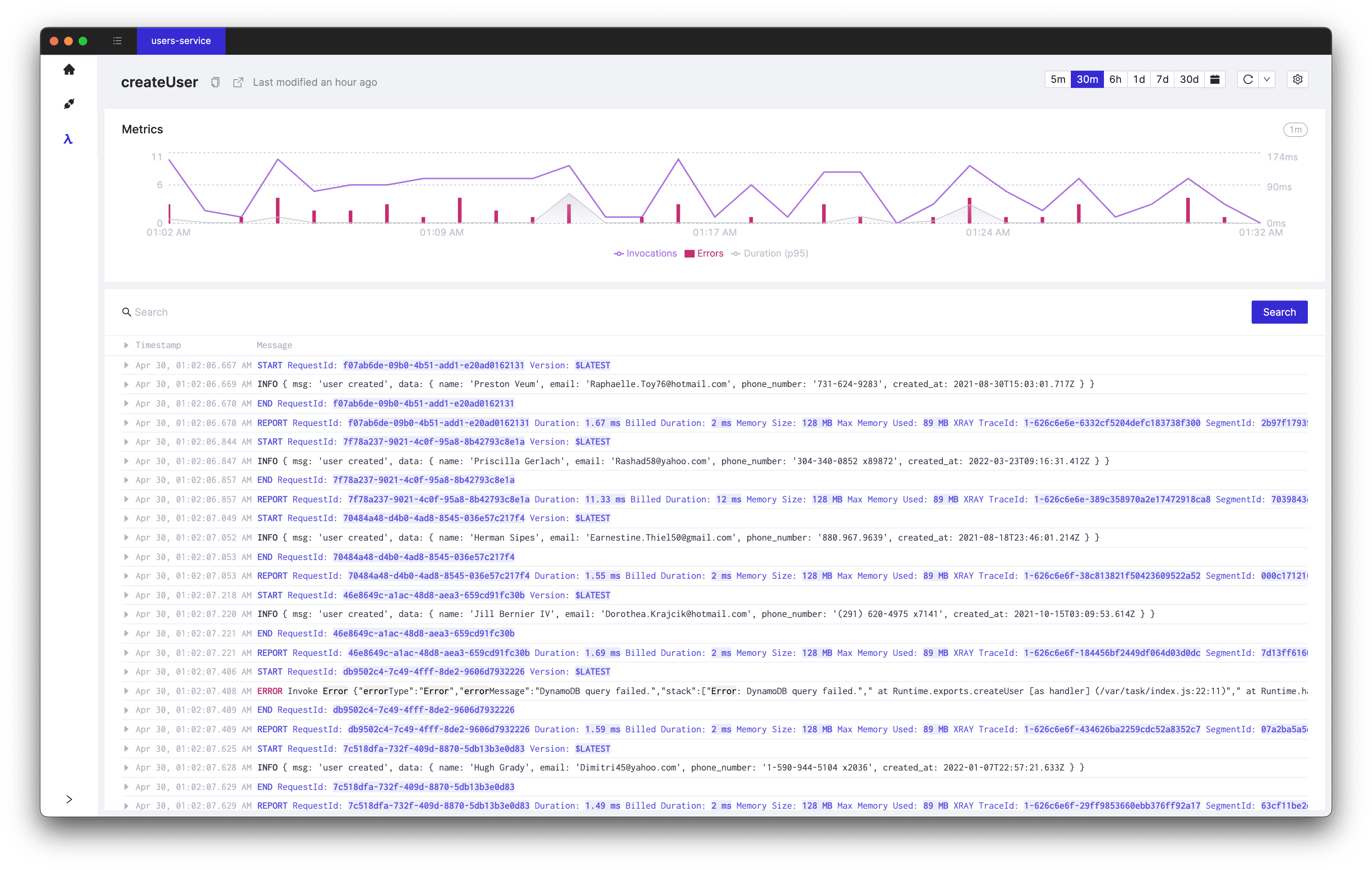 Cloudash - 无服务器开发人员的桌面CloudWatch客户端媒体1