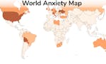 World Anxiety Map image