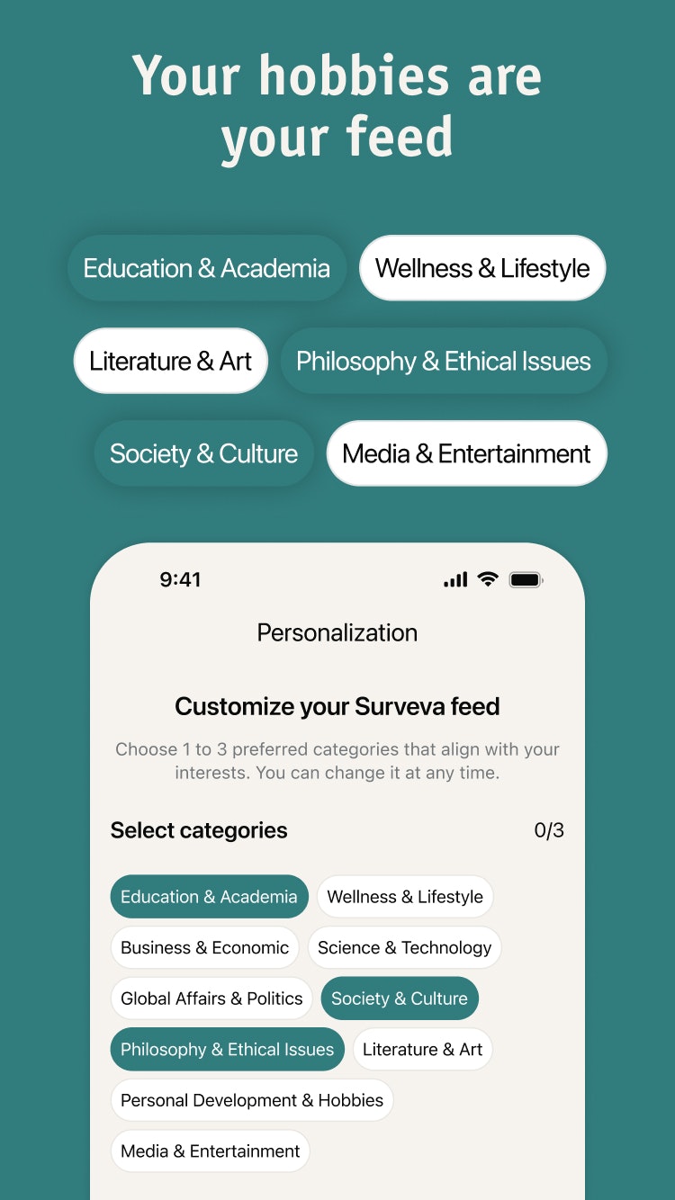 Surveva: global social polling gallery image