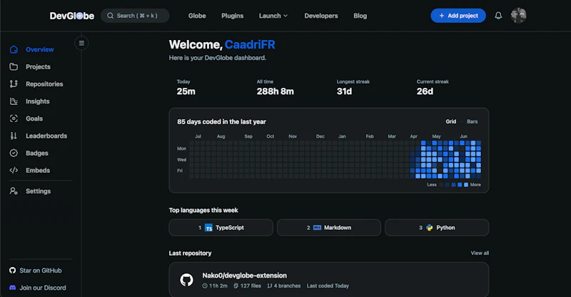 DevGlobe screenshot 4