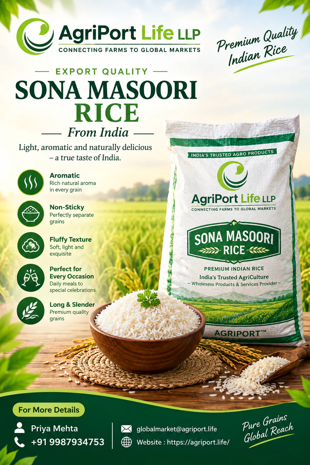 Agriport™ Life LLP product banner