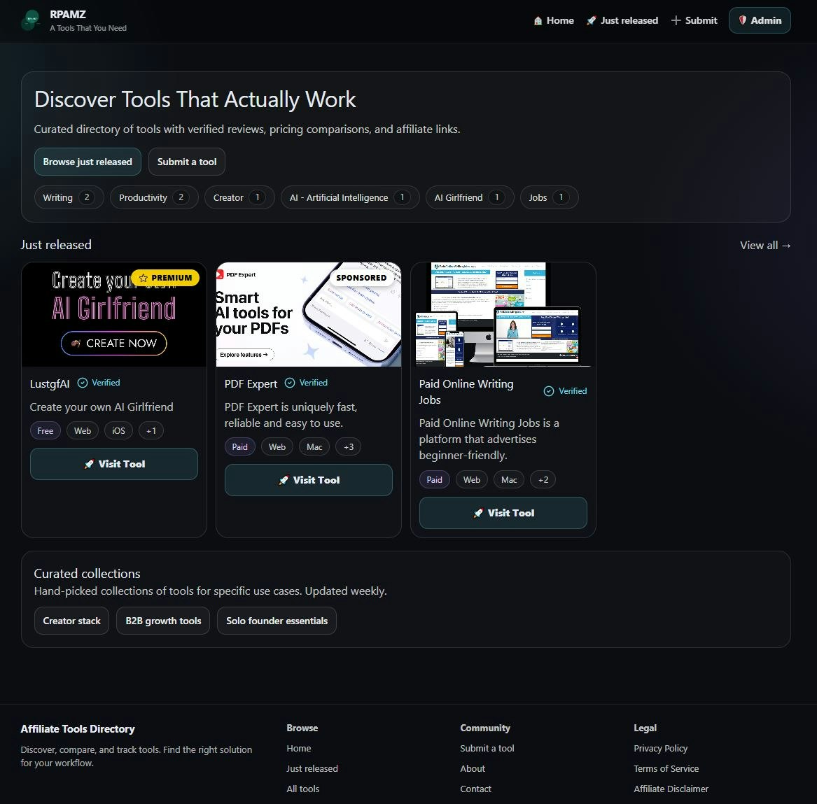 RPAMZ - Tools Directory w Conversion TCK gallery image