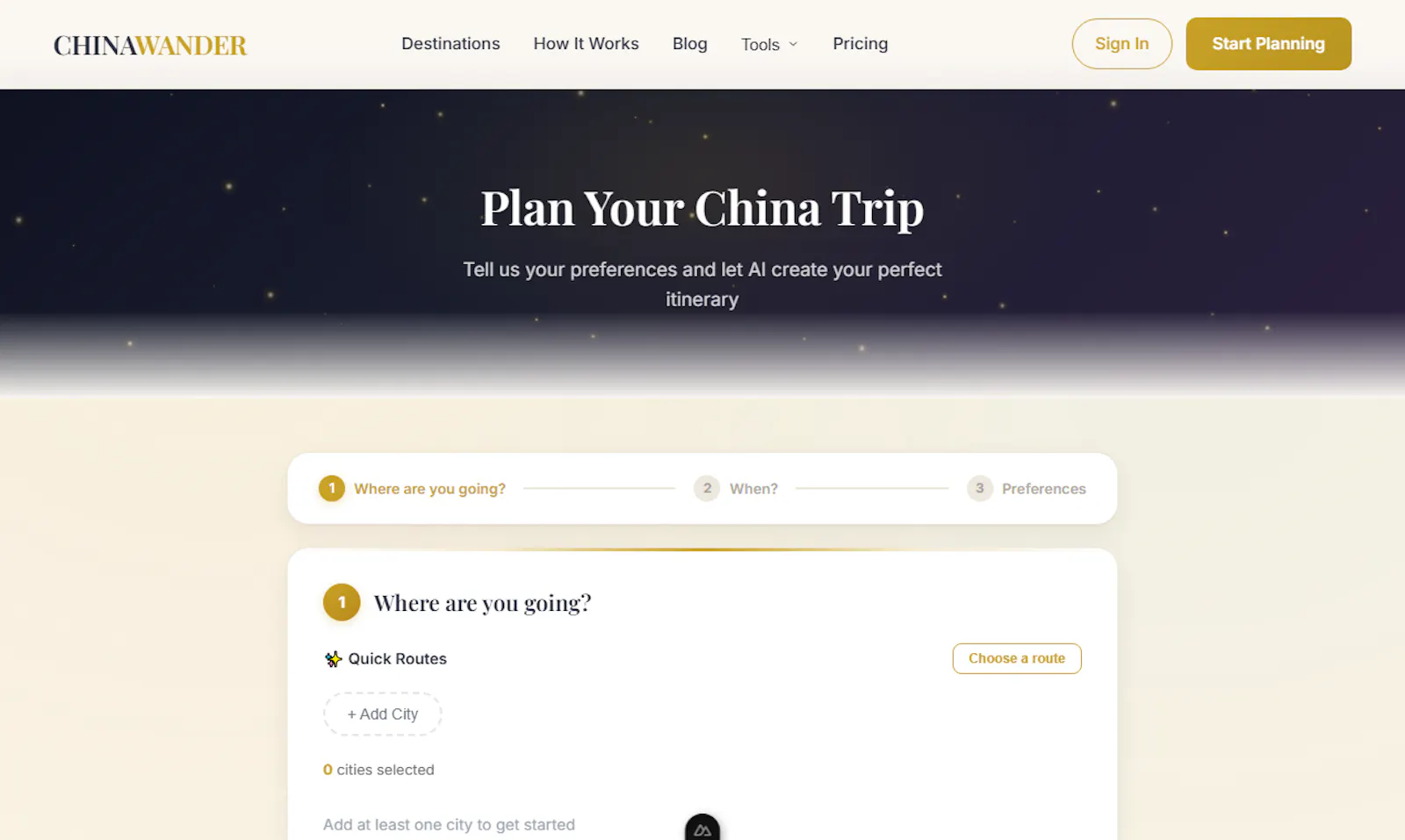 ChinaWander: AI Trip Planner for China   screenshot 2