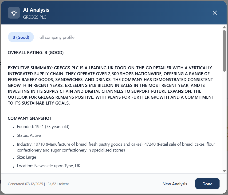Cmpany - Screenshot 2 showing product features and functionality