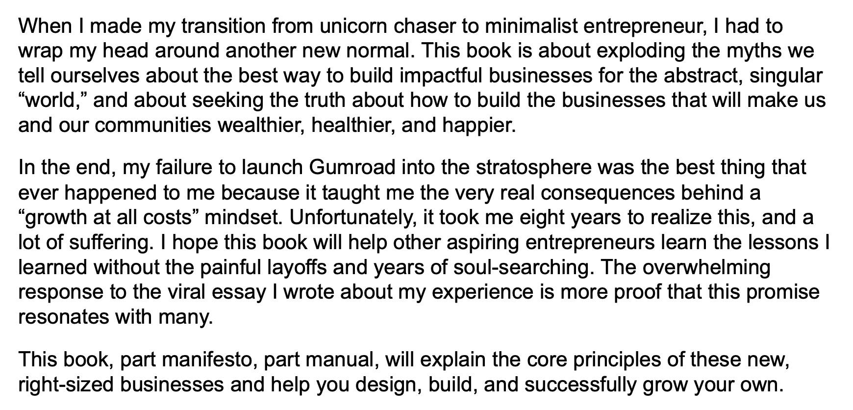 The Minimalist Entrepreneur gallery image