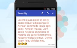 TweetBig - share social media 2