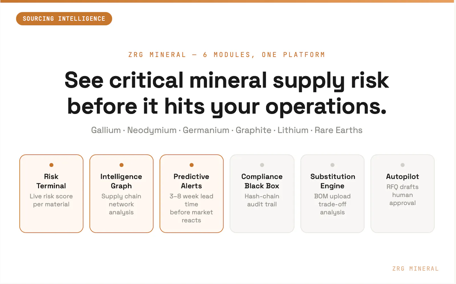 ZRG Mineral screenshot 2