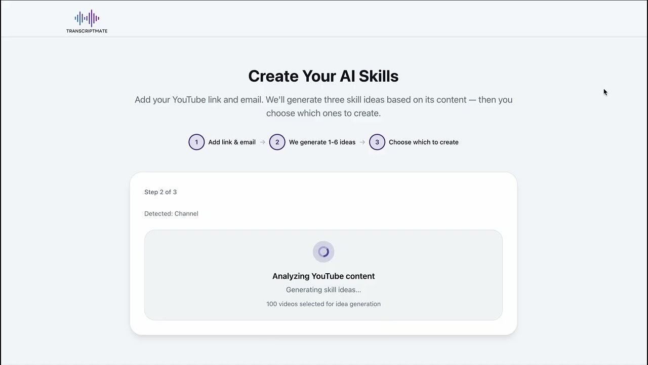 YouTube -> AI Skillsets gallery image