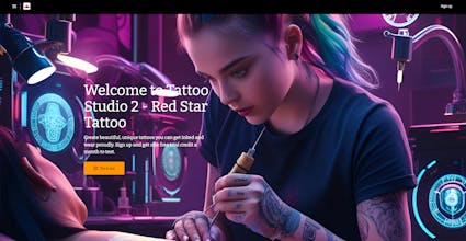 AI TATTOO ARTIST 2 - REDSTARTATTOO.COM gallery image