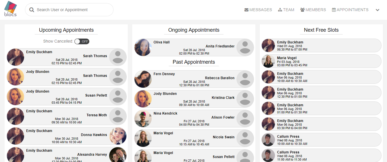 Salon Blocs gallery image