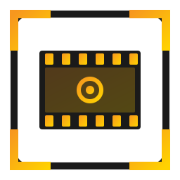 VisionFrame - Product Hunt launch logo and brand identity