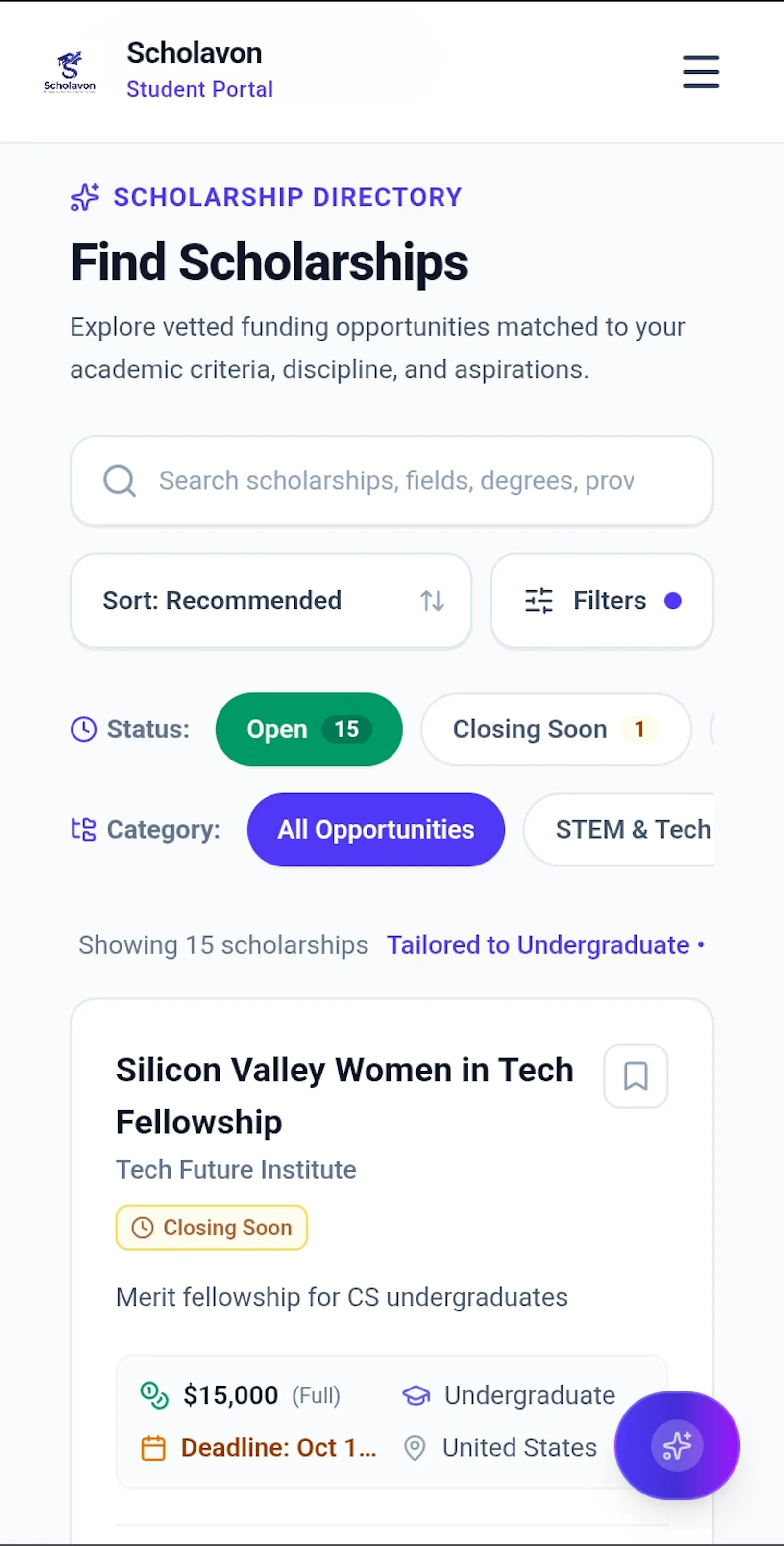 Scholavon screenshot 3