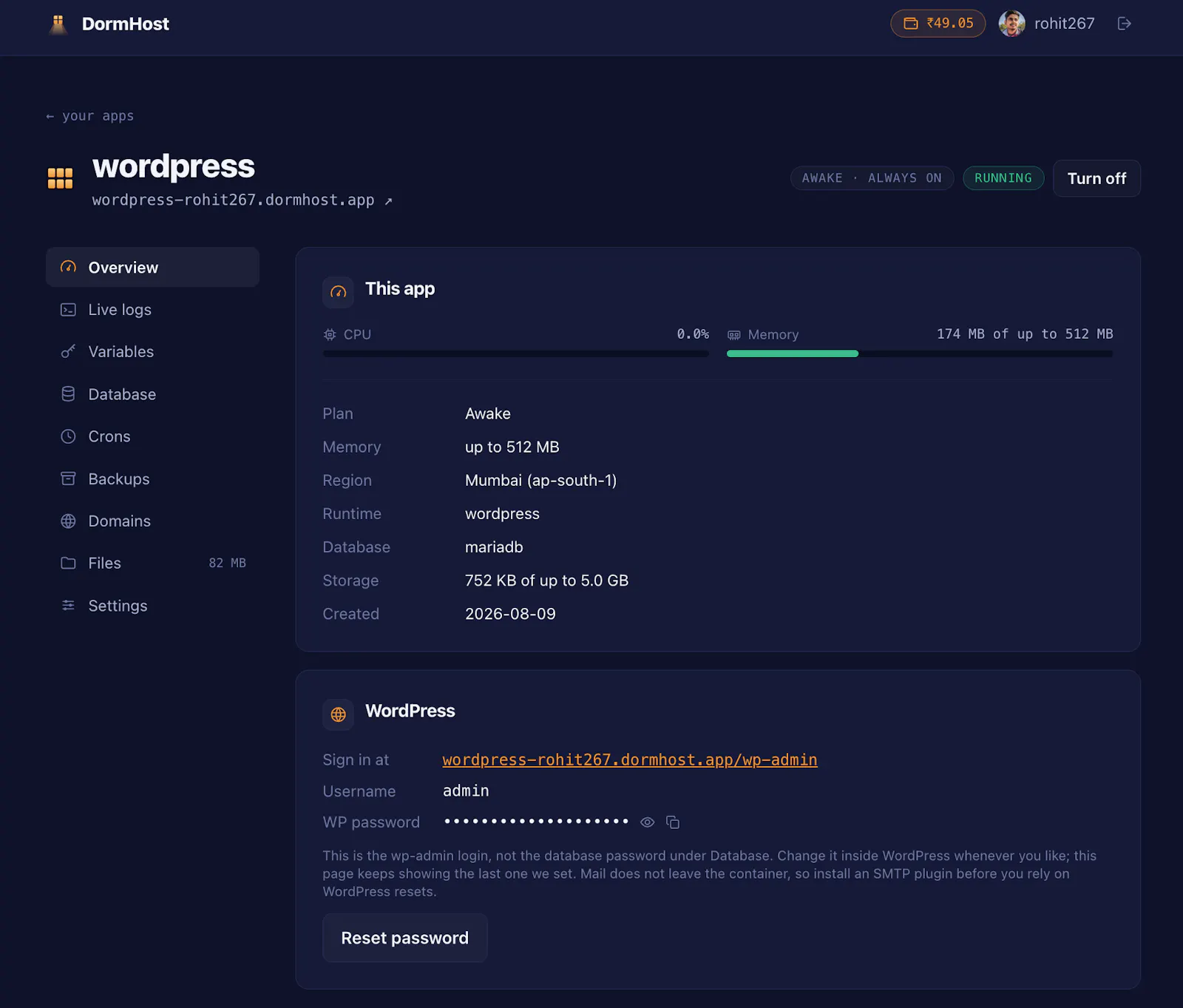 DormHost screenshot 3