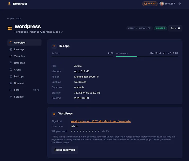 DormHost screenshot 3