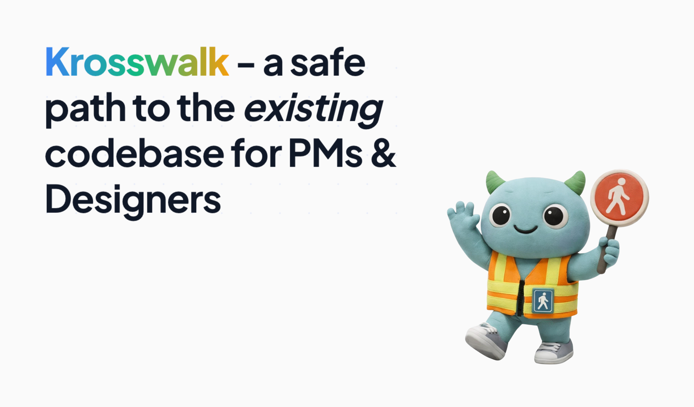 krosswalk.io - Main product screenshot demonstrating key features and user interface