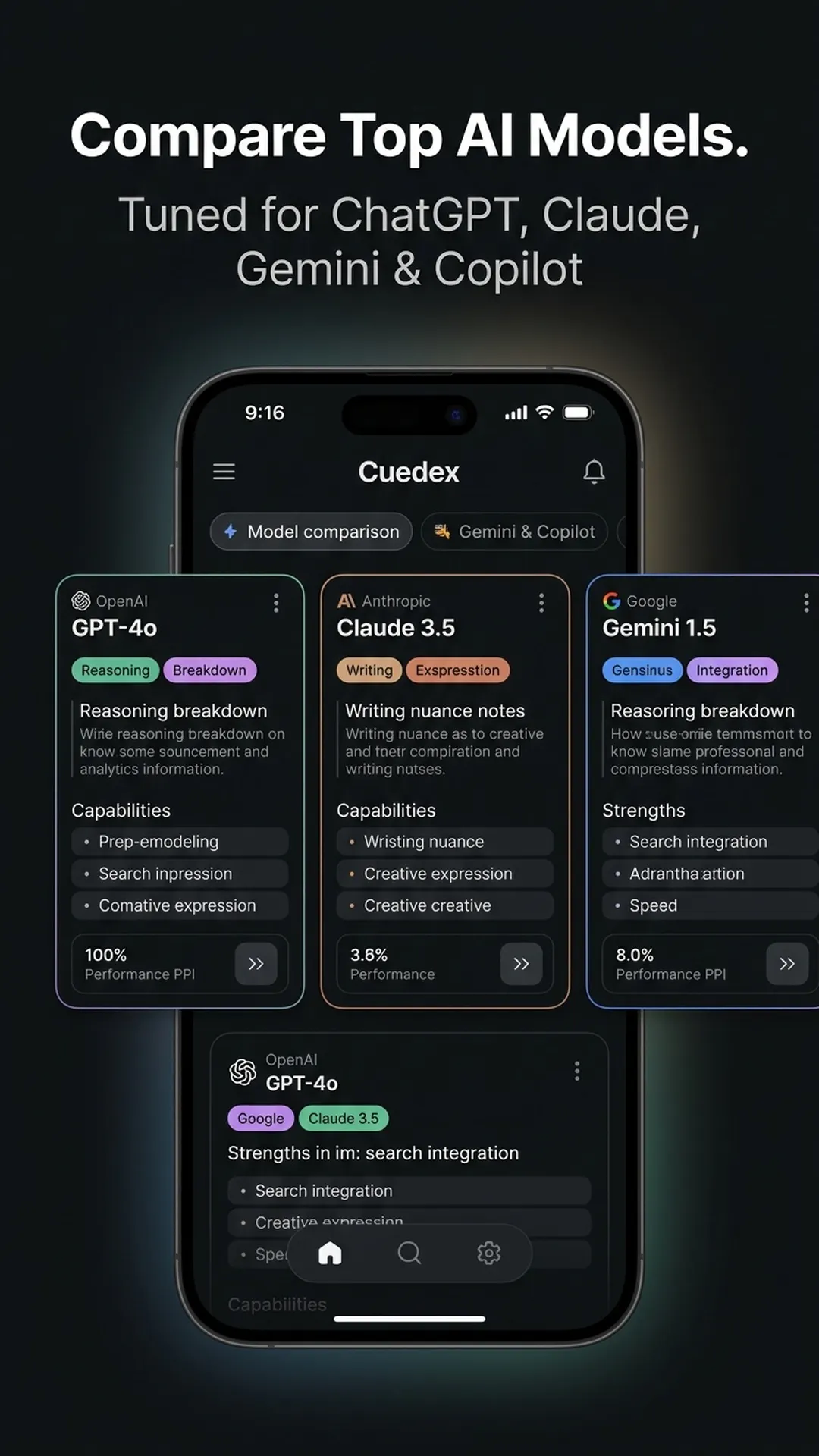 Cuedex: AI Prompt Library gallery image