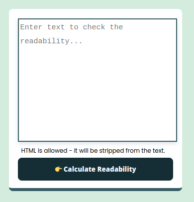 Readability For Creators