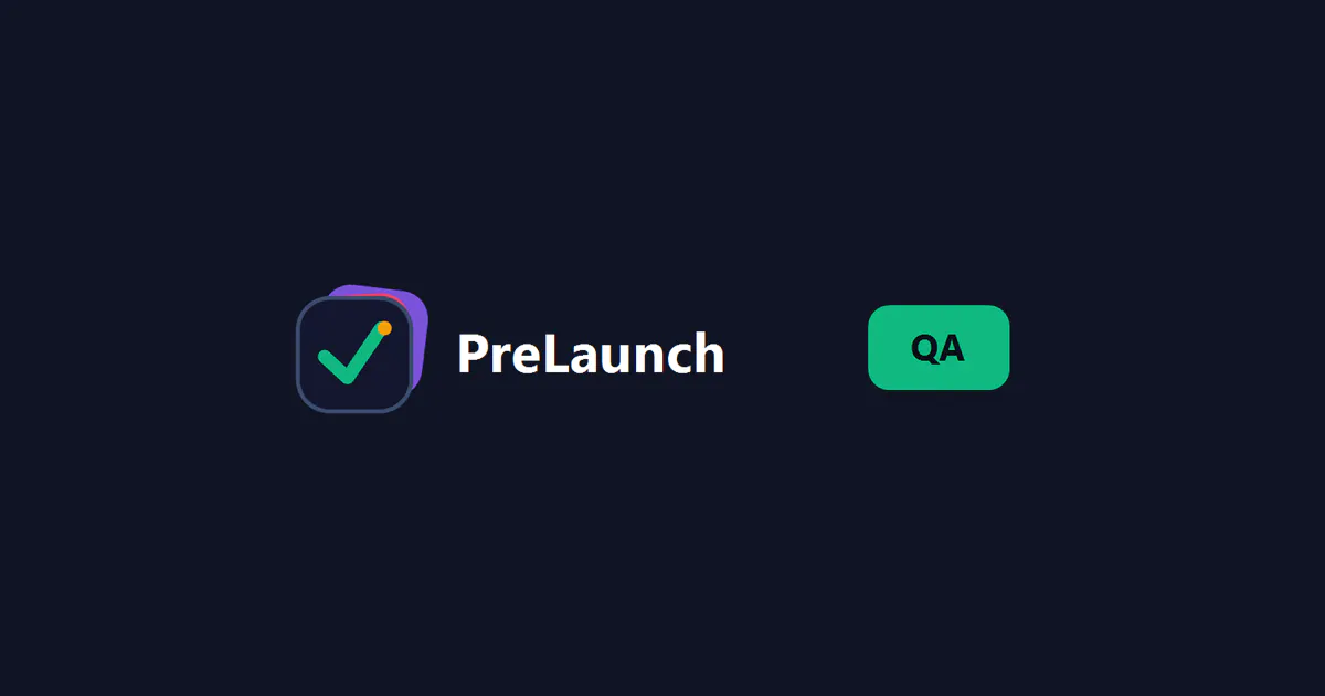 PreLaunchQA gallery image