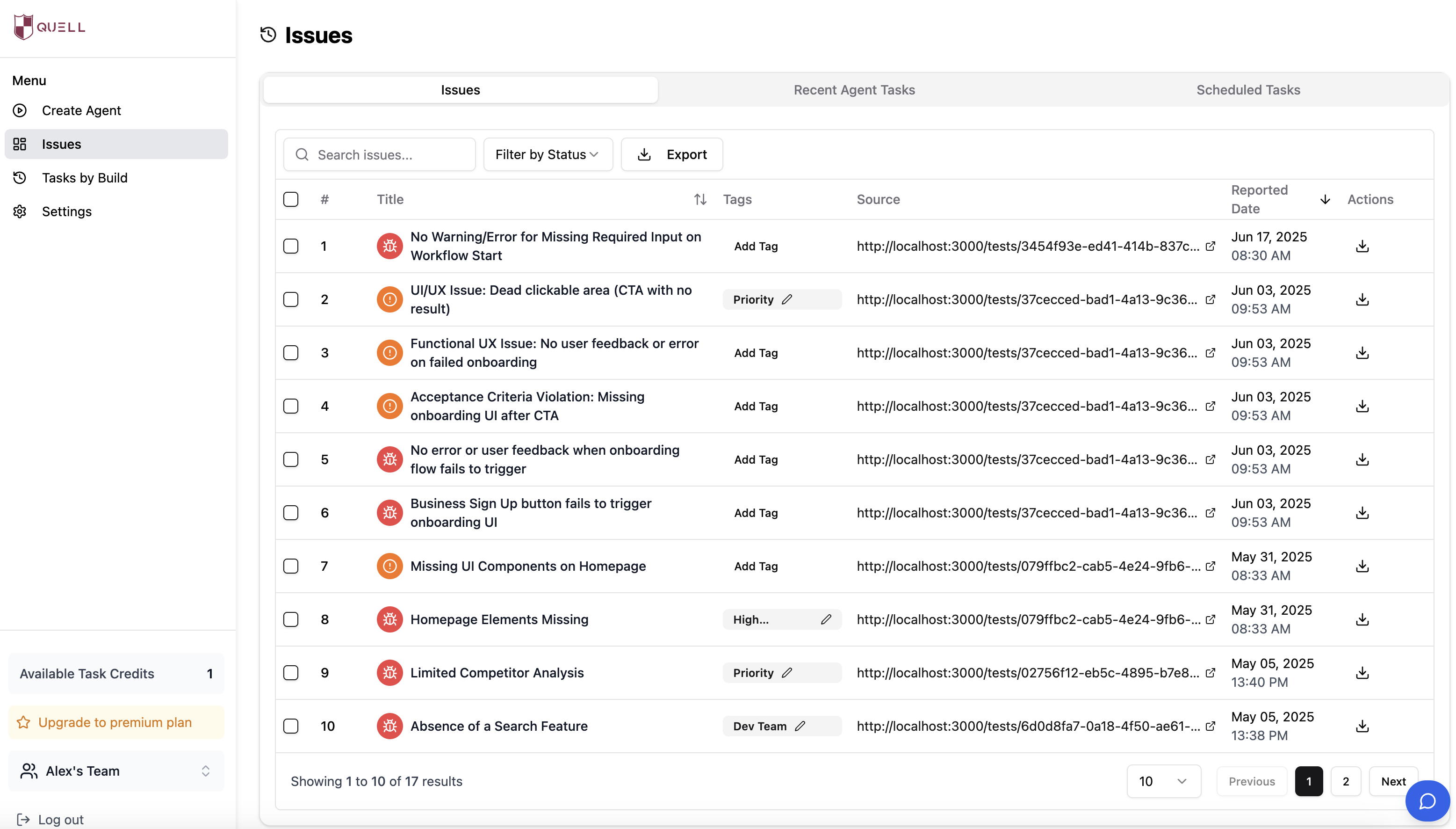 Quell's UAT AI Agent Platform media 4
