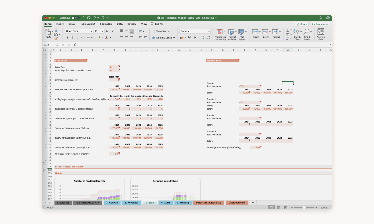 Financial Model Template - The easiest way to build a financial model ...