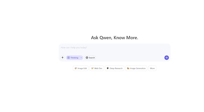 Qwen Chat产品图