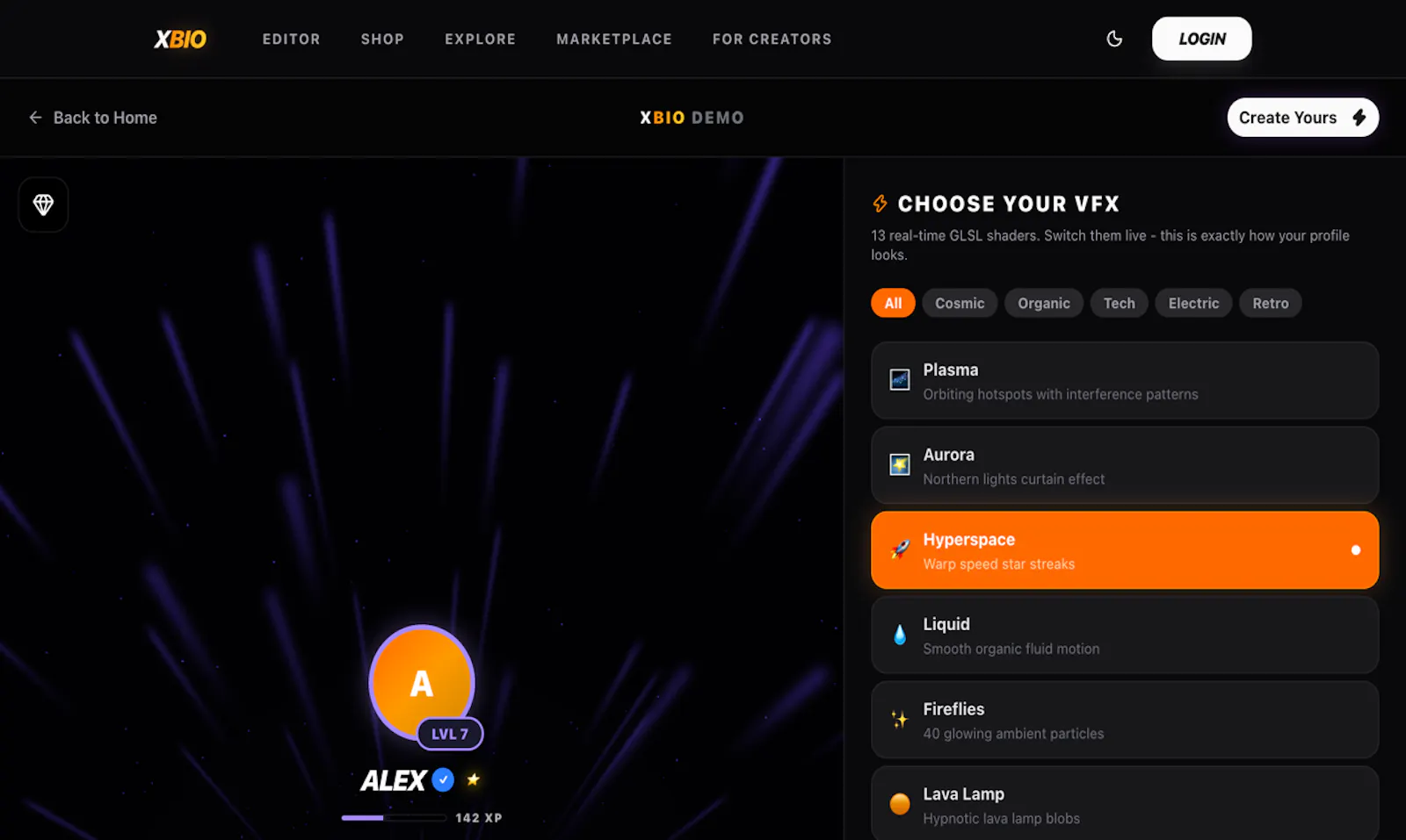 XBio screenshot 2