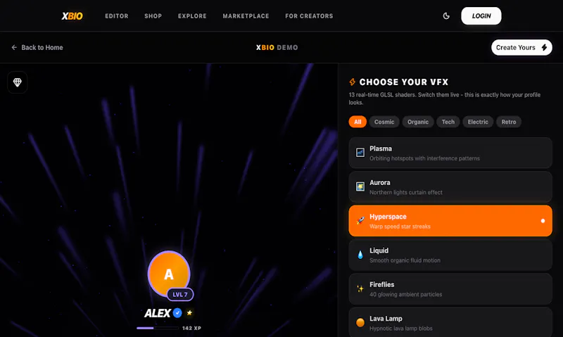 XBio screenshot 2
