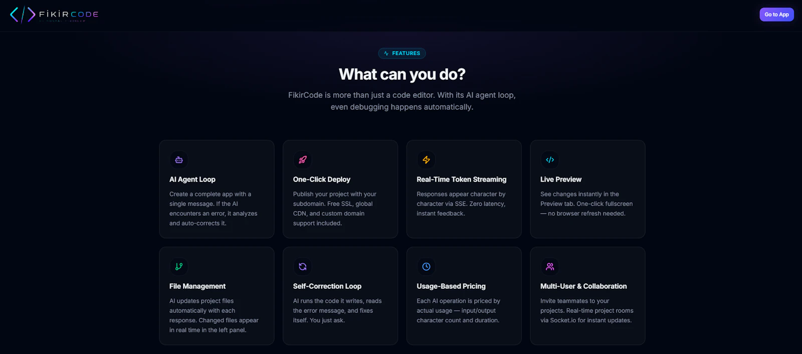FikirCode screenshot 2