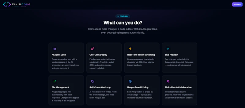 FikirCode screenshot 2