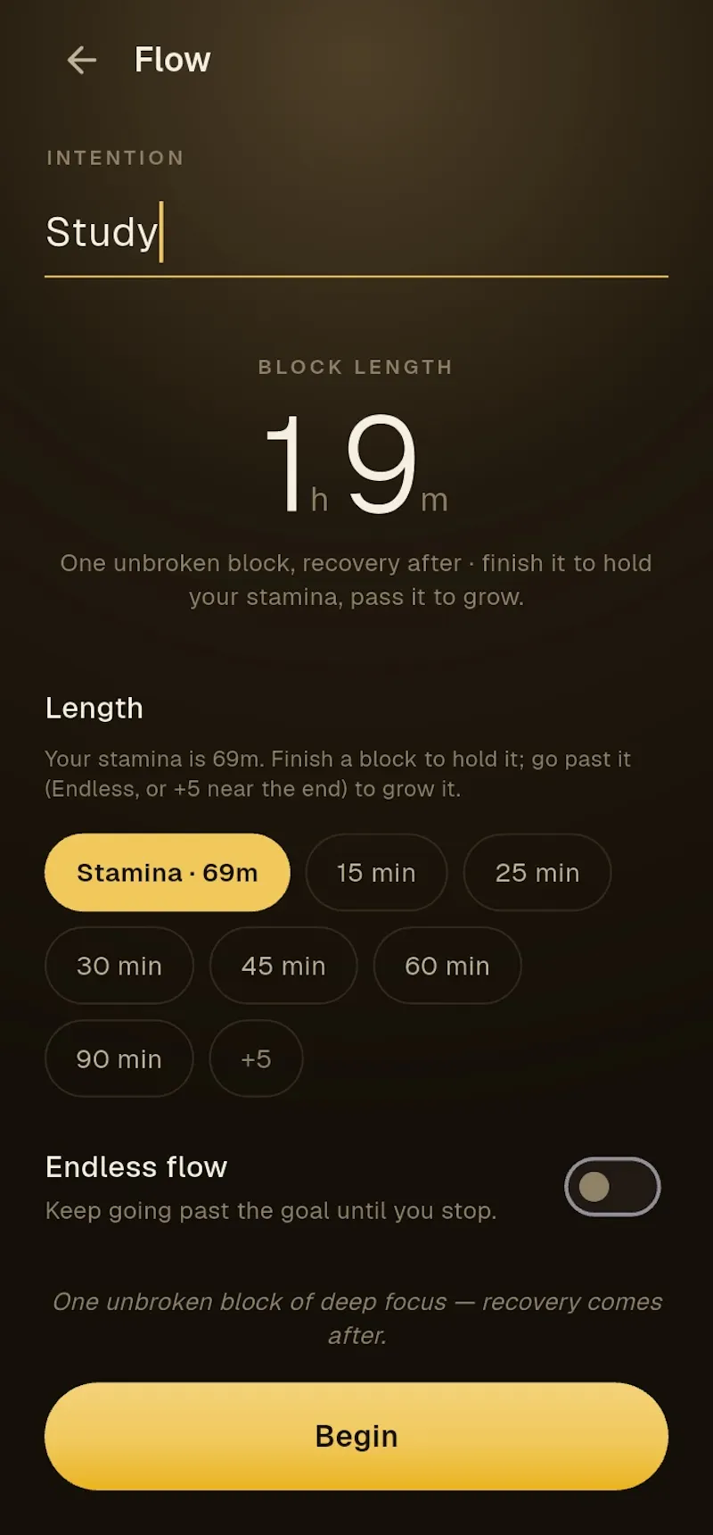 Sustain: Focus & Study Timer screenshot 2