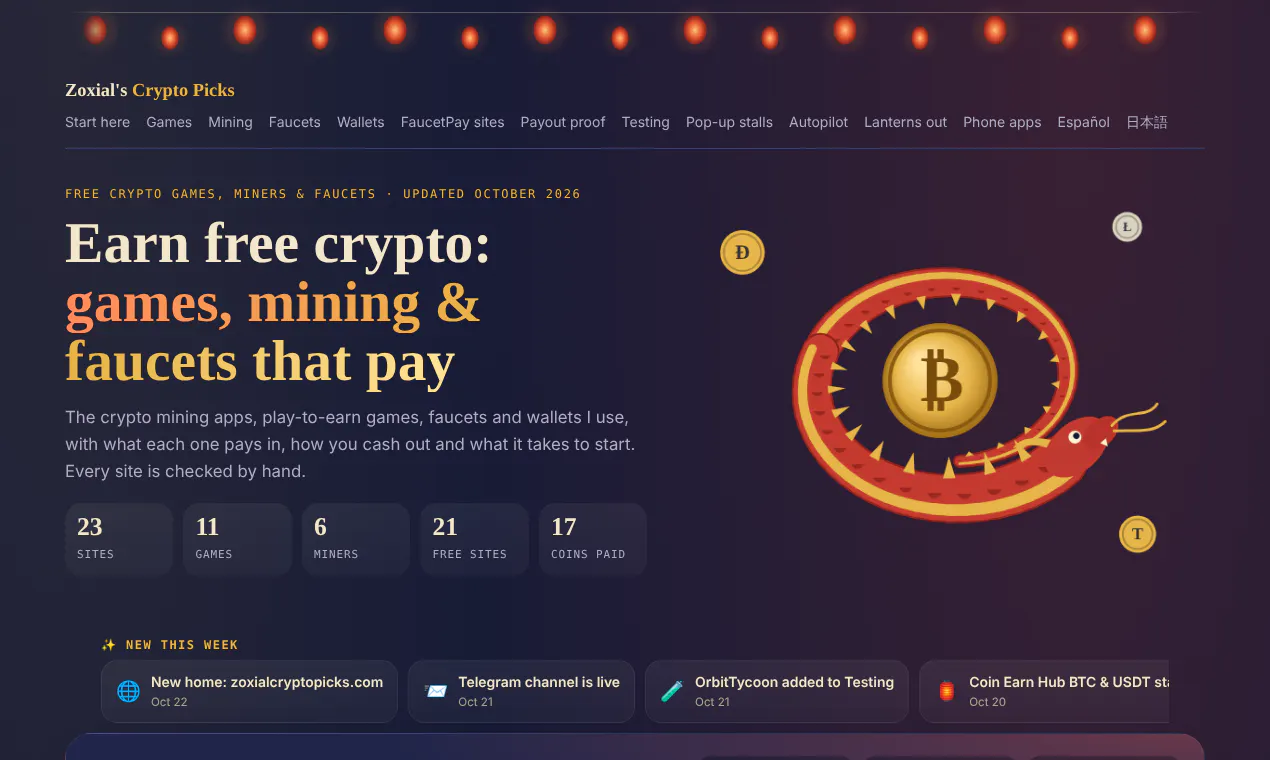 Zoxial's Crypto Picks gallery image