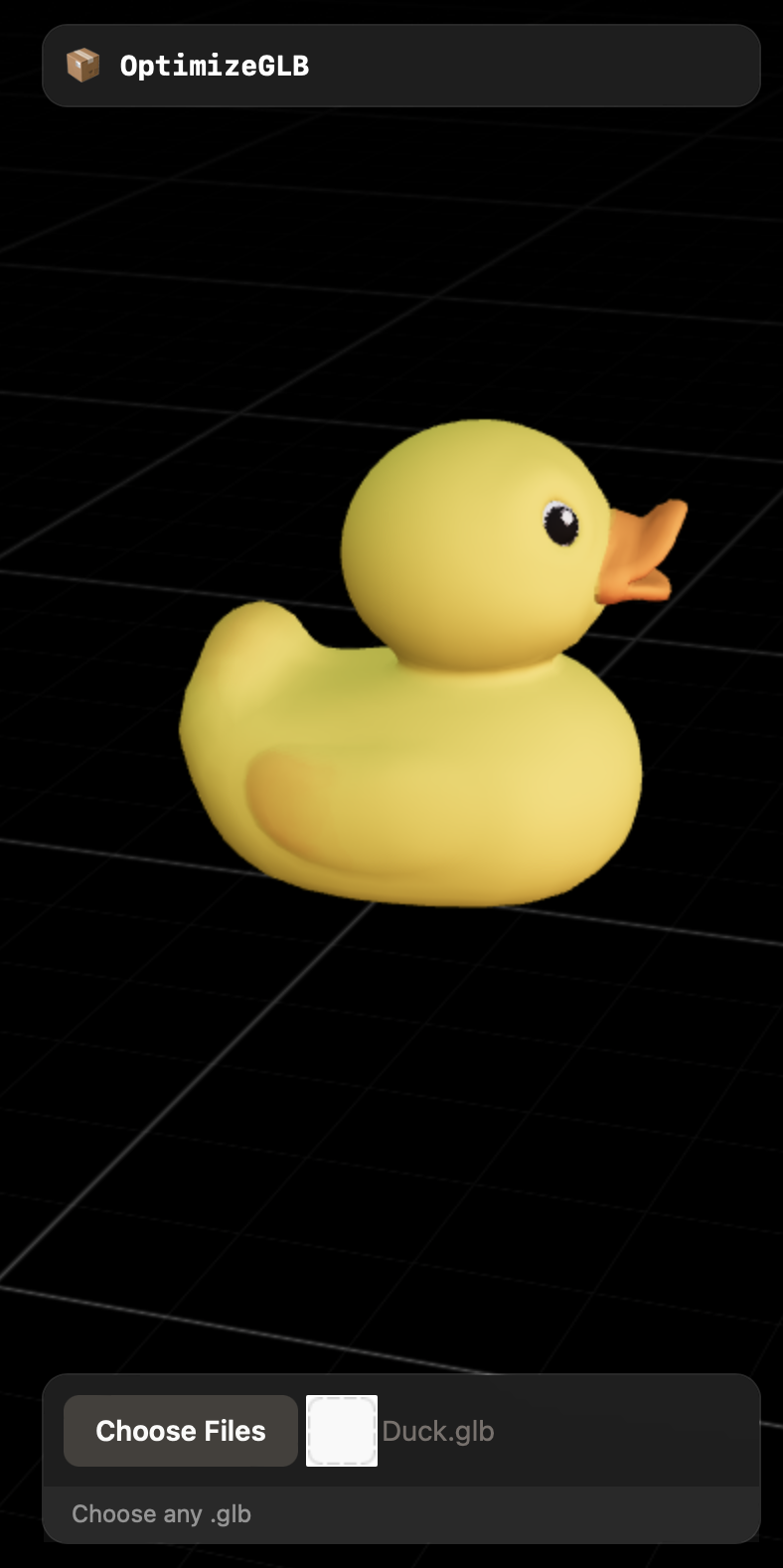 OptimizeGLB gallery image