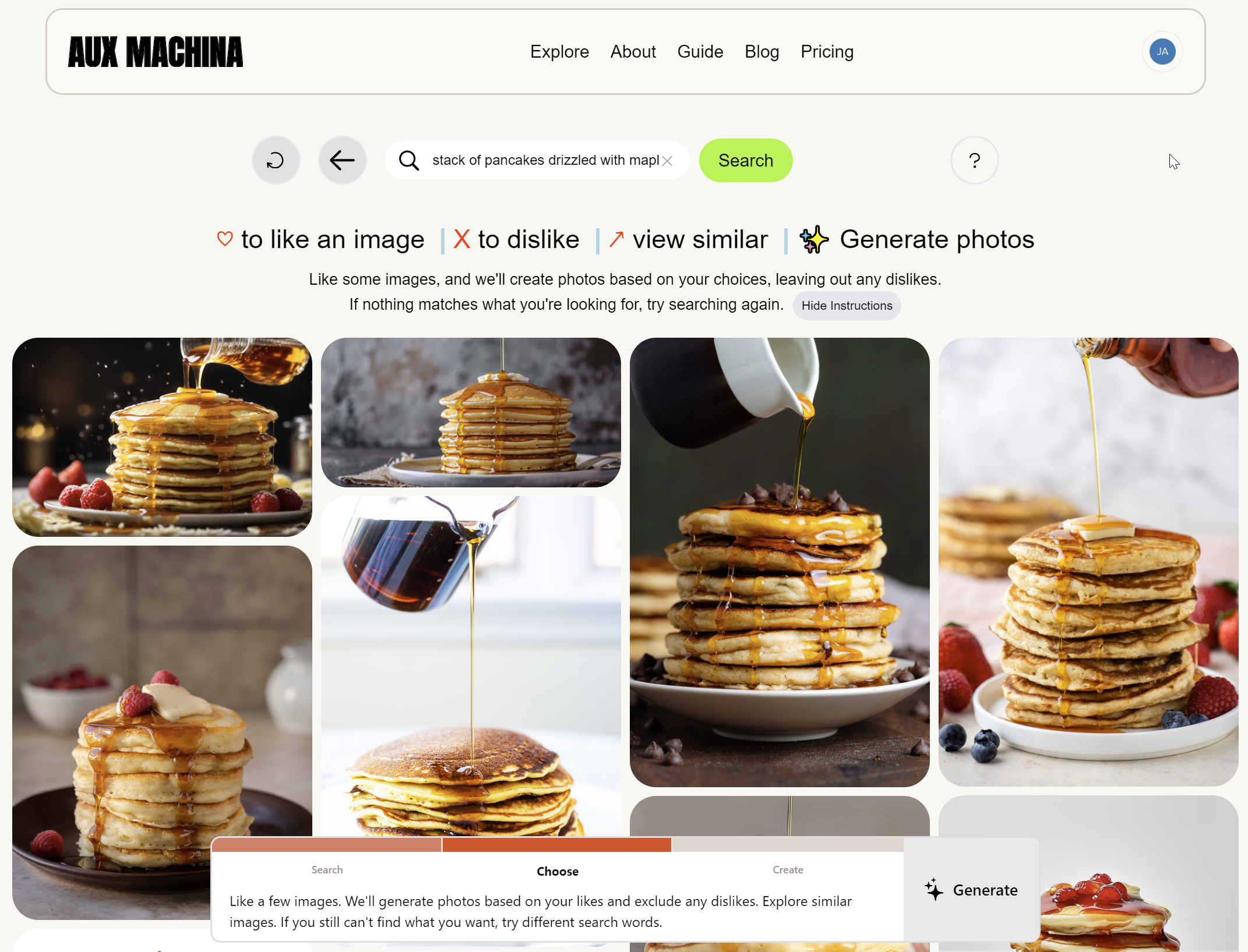 Machina - Visuali personalizzati in secondi senza suggerimenti media 4