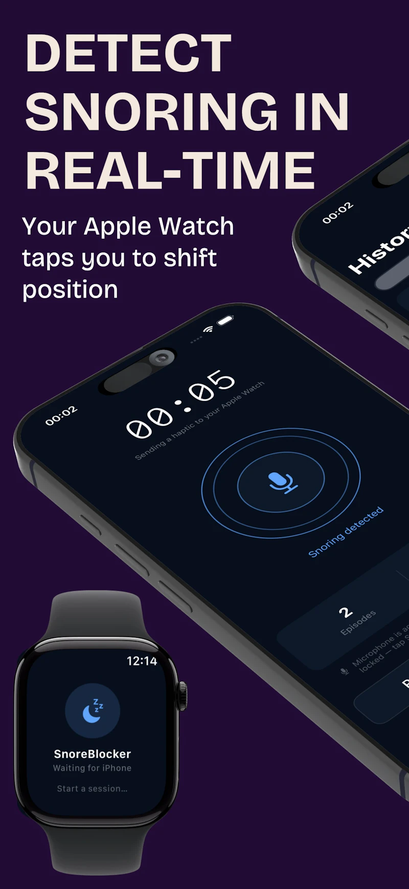 Snore Blocker screenshot 1