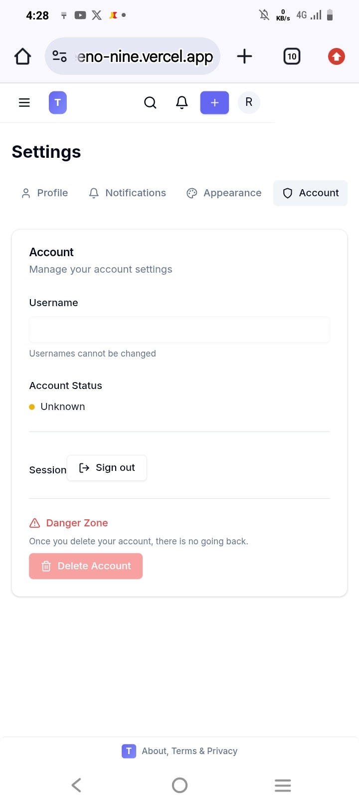Theeno  - Screenshot 2 showing product features and functionality