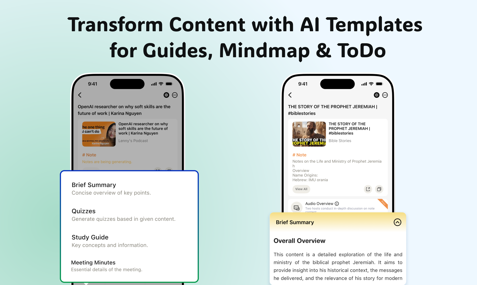AI Notebook App - Screenshot 2 preview
