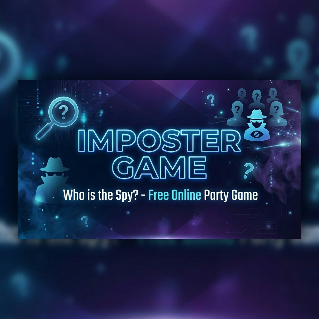 imposter game - Main product screenshot demonstrating key features and user interface