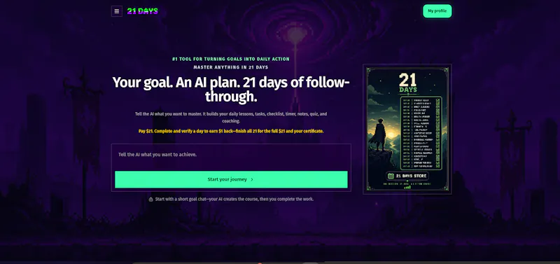 21 Days Store screenshot 3