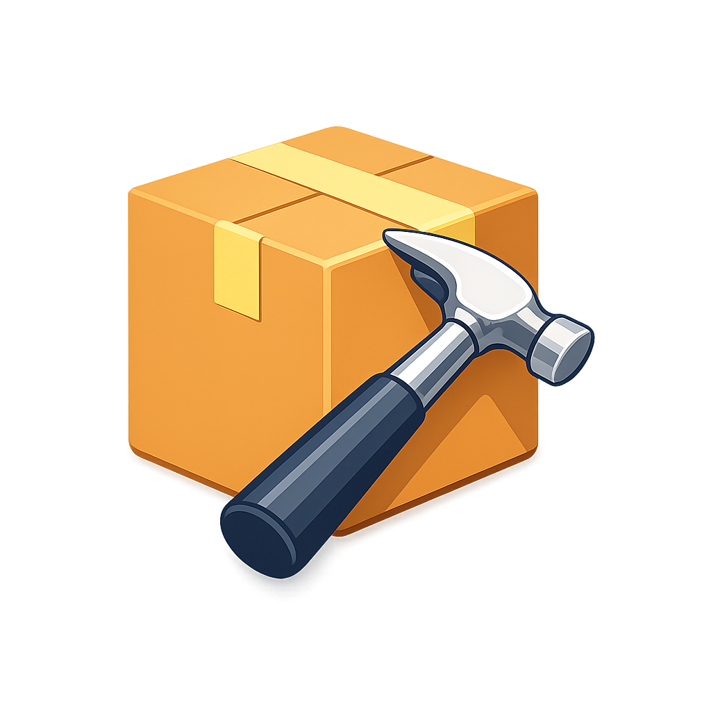 PKGSmith - Product Hunt launch logo and brand identity