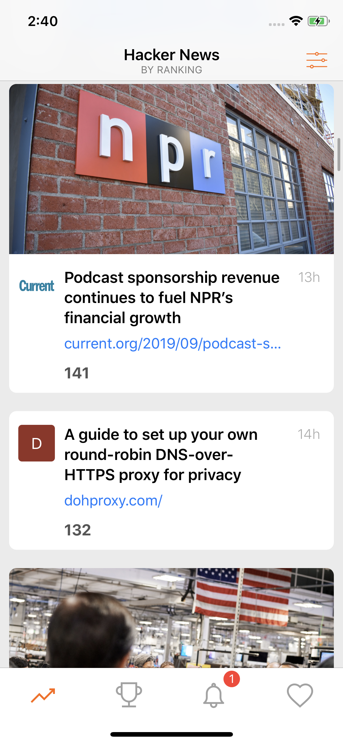 Hackerbot for Hacker News gallery image