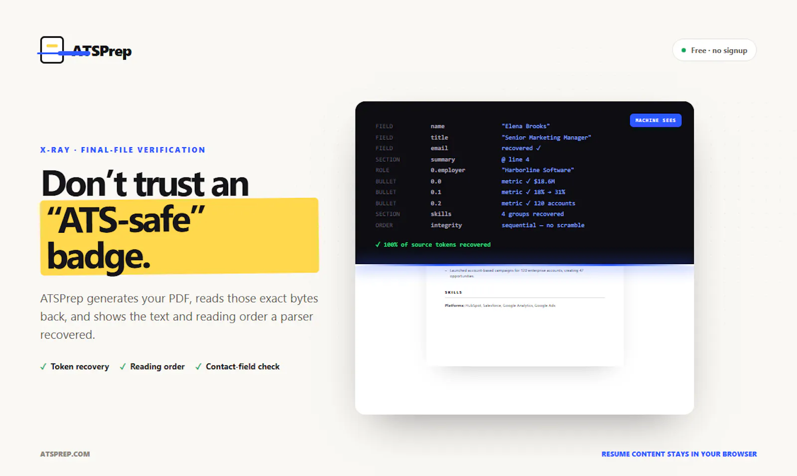 ATSPrep screenshot 4