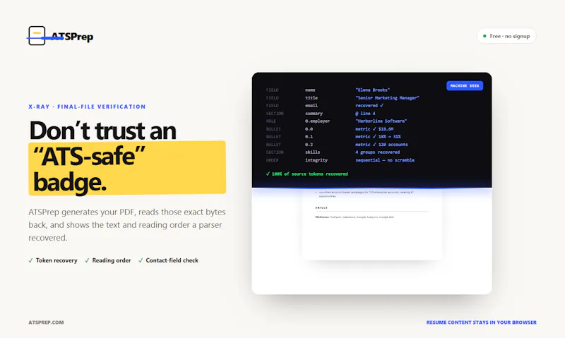 ATSPrep screenshot 4