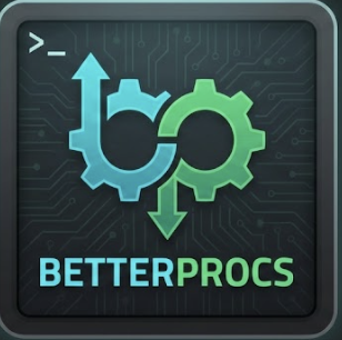 Betterprocs - Mac - Product Hunt launch logo and brand identity
