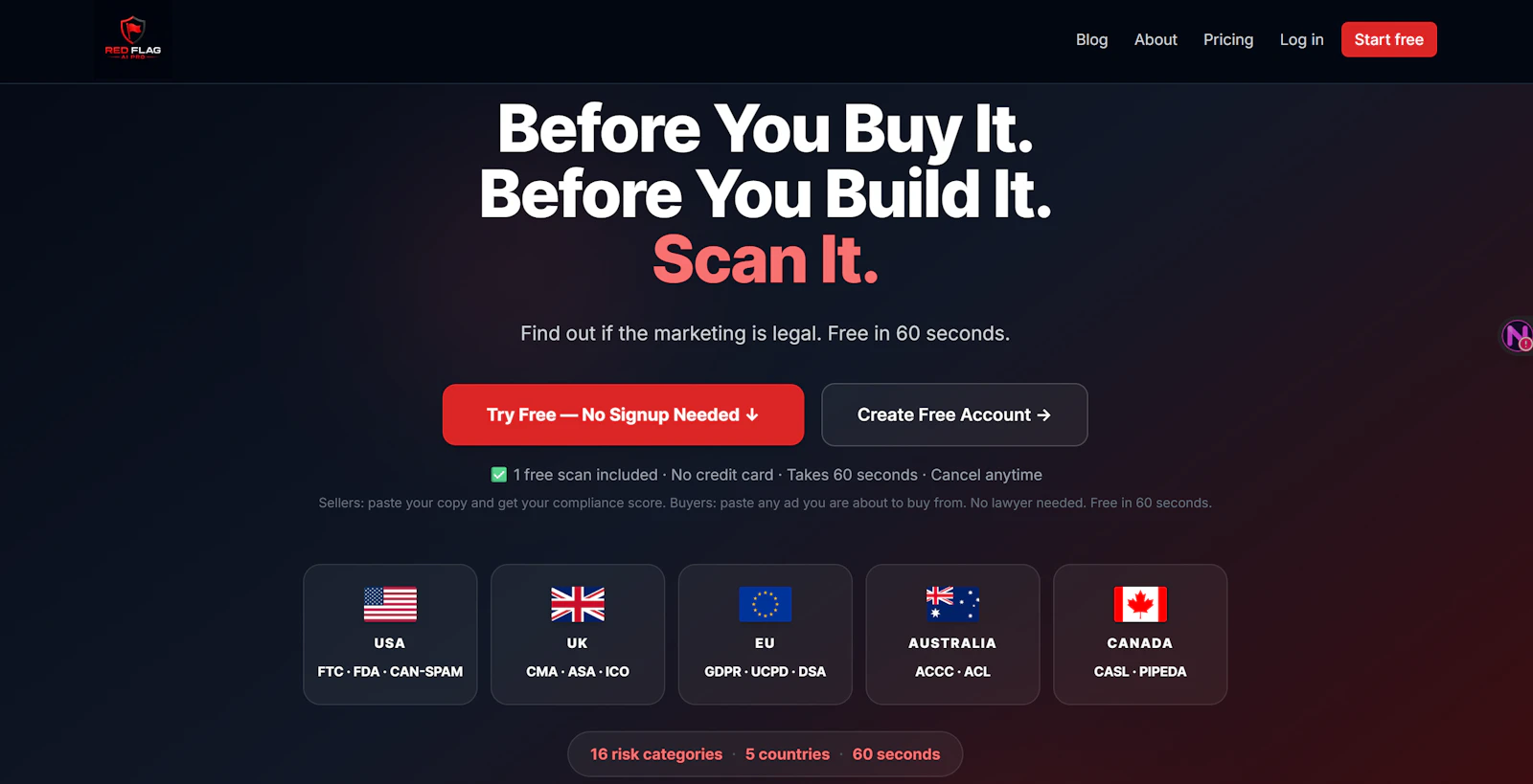 Red Flag AI Pro screenshot 3