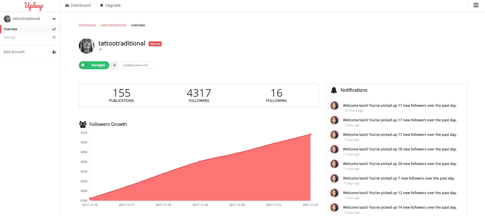 Upleap gallery image