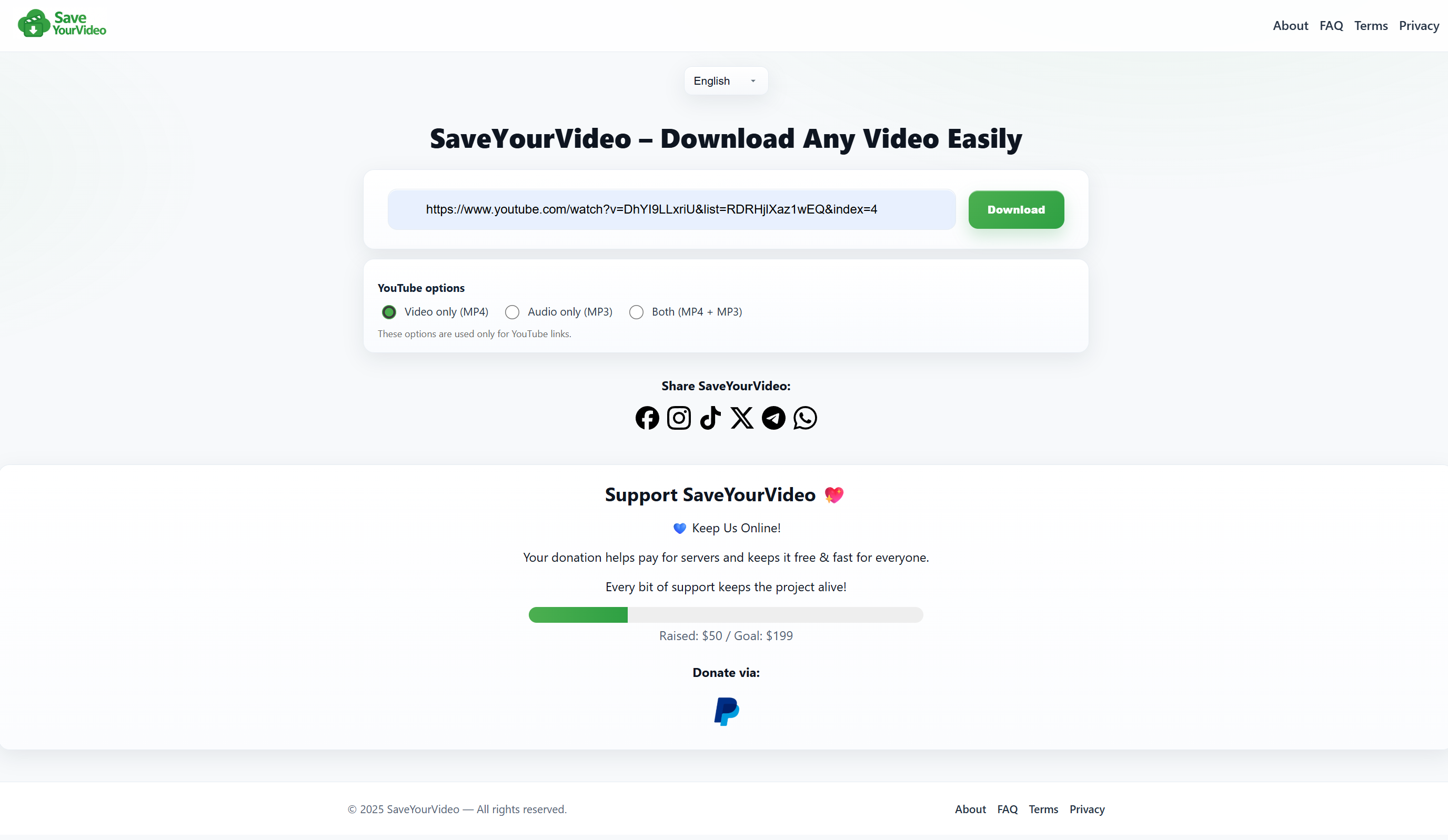 Mídia 3 de SaveyourVideo - Free Universal Video Downloader sem marca d'água